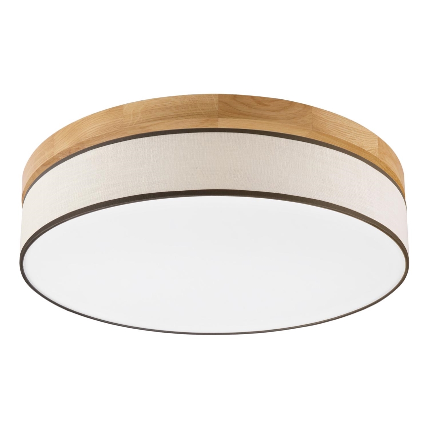 Brilagi - LED Ceiling Light BELLADONNA LED/36W/230V 50 cm cream/oak