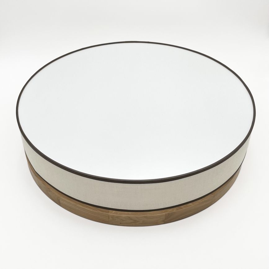 Brilagi - LED Ceiling Light BELLADONNA LED/36W/230V 50 cm cream/oak