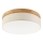 Brilagi - LED Ceiling Light BELLADONNA LED/36W/230V diameter 40 cm cream/oak