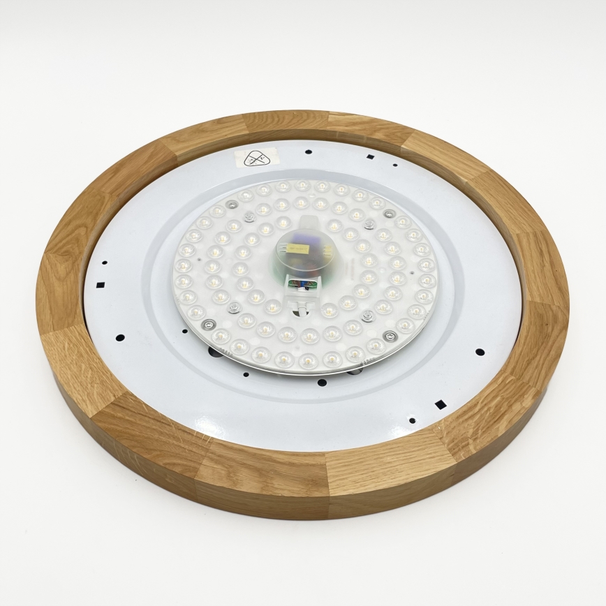 Brilagi - LED Ceiling Light BELLADONNA LED/36W/230V diameter 40 cm cream/oak