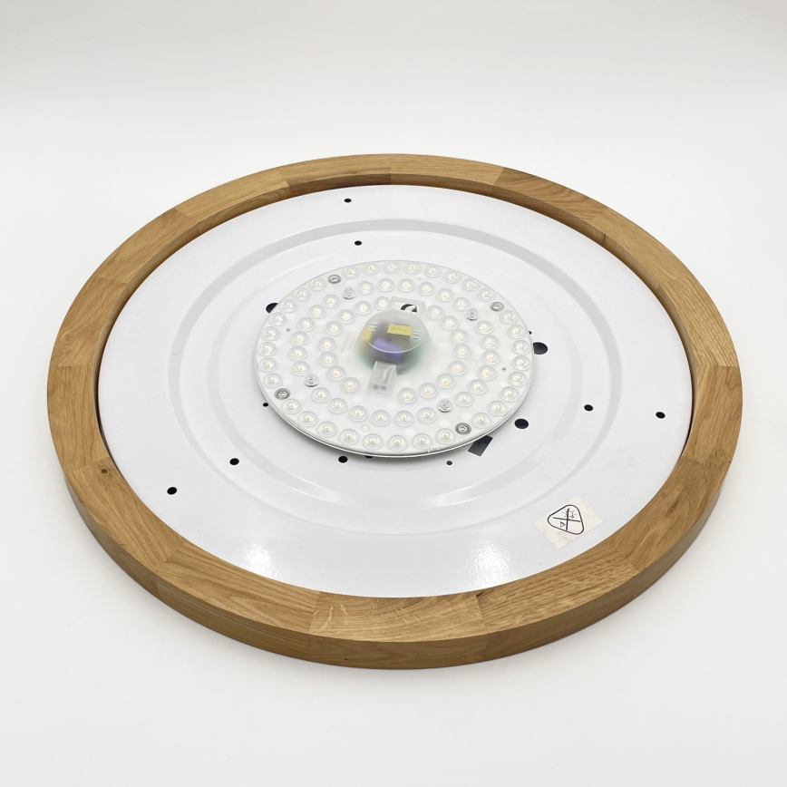 Brilagi - LED Ceiling Light BELLADONNA LED/36W/230V diameter 50 cm cream/oak