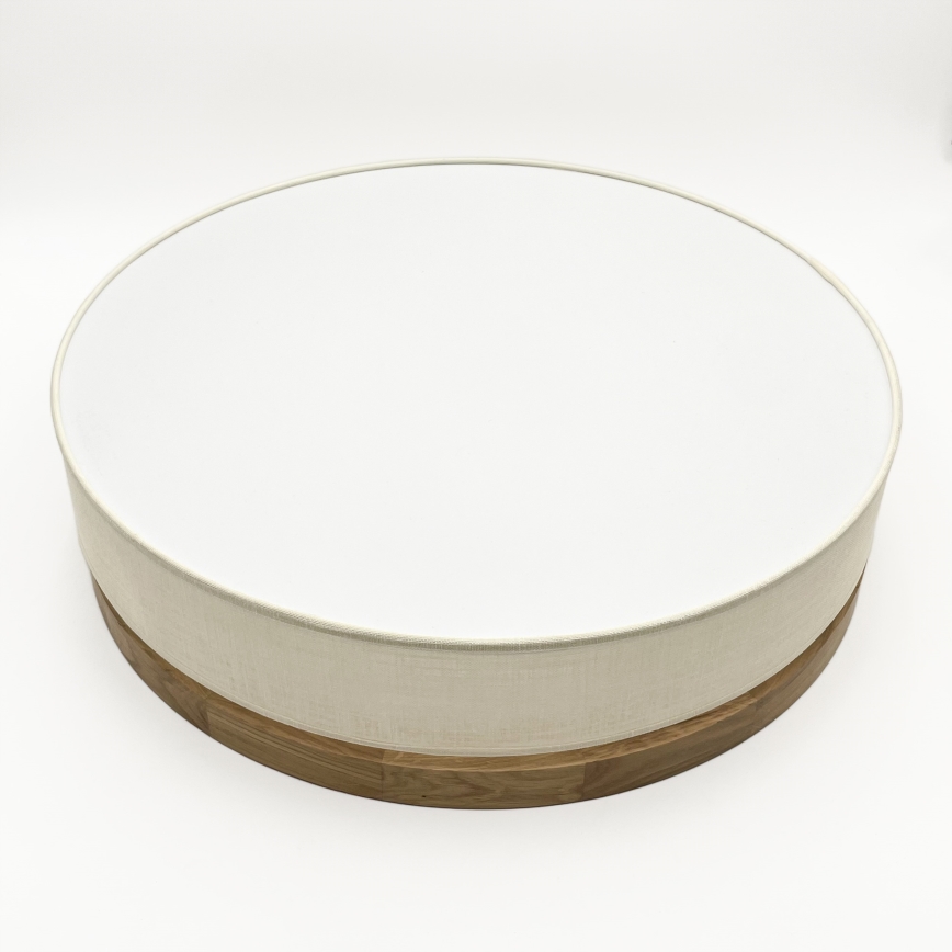 Brilagi - LED Ceiling Light BELLADONNA LED/36W/230V diameter 50 cm cream/oak