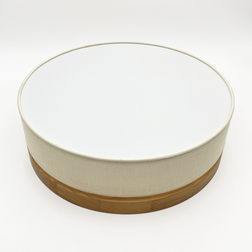 Brilagi - LED Ceiling Light BELLADONNA LED/36W/230V Ø 40 cm cream/oak