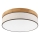 Brilagi - LED Ceiling Light BELLADONNA LED/36W/230V Ø 40 cm Cream/Oak