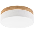 Brilagi - LED Ceiling Light BELLADONNA LED/36W/230V Ø 40 cm white/oak