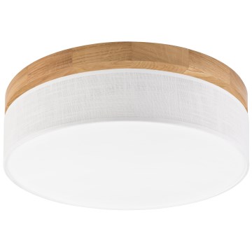 Brilagi - LED Ceiling Light BELLADONNA LED/36W/230V Ø 40 cm white/oak
