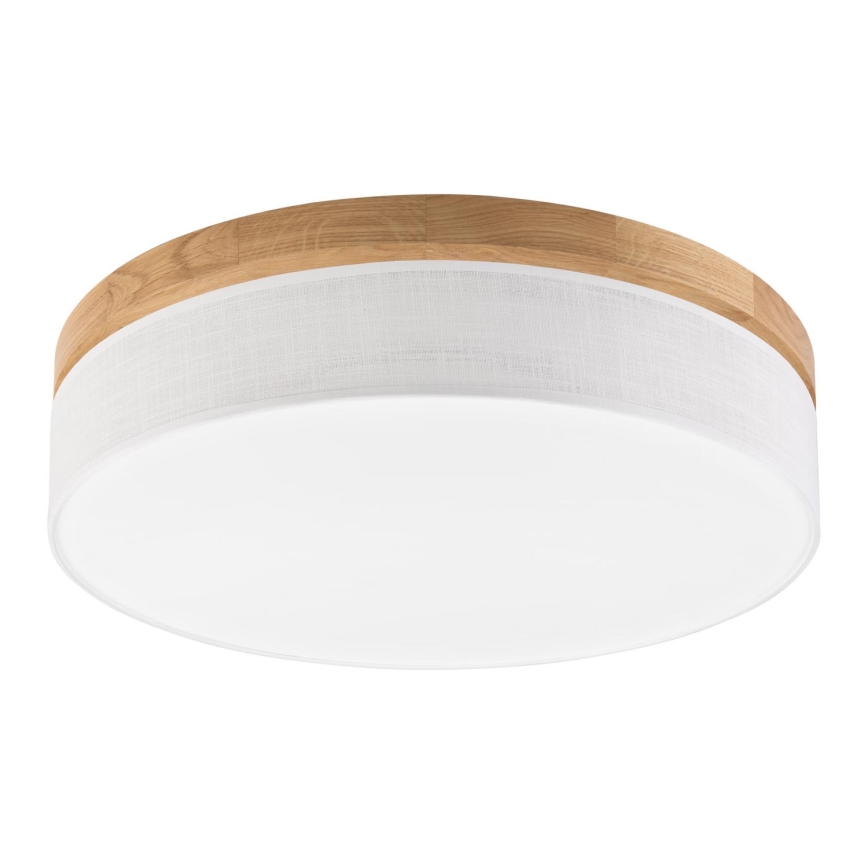 Brilagi - LED Ceiling Light BELLADONNA LED/36W/230V Ø 50 cm white/oak
