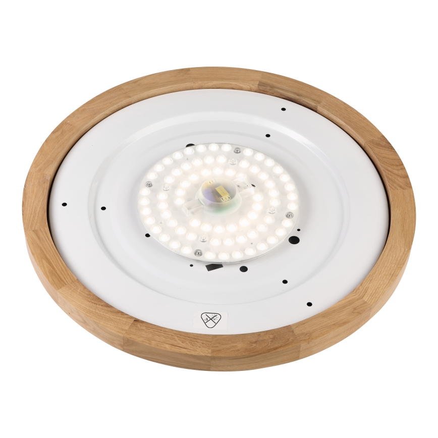 Brilagi - LED Ceiling Light BELLADONNA LED/36W/230V Ø 50 cm white/oak
