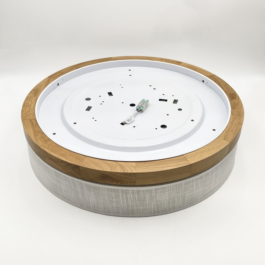 Brilagi - LED Ceiling Light BELLADONNA LED/36W/230V Ø 50 cm white/oak