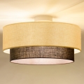 Brilagi - LED ceiling light BOHO STYLE 1xE27/15W/230V Ø 40 cm cream/brown
