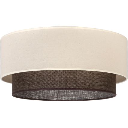 Brilagi - LED ceiling light BOHO STYLE 1xE27/15W/230V Ø 40 cm cream/brown