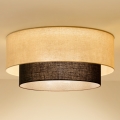 Brilagi - LED Ceiling Light BOHO STYLE 3xE27/15W/230V Ø 60 cm cream/brown