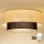 Brilagi - LED Ceiling Light BOHO STYLE 3xE27/15W/230V Ø 60 cm cream/brown