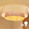 Brilagi - LED Ceiling Light BOHO STYLE 3xE27/15W/230V Ø 80 cm