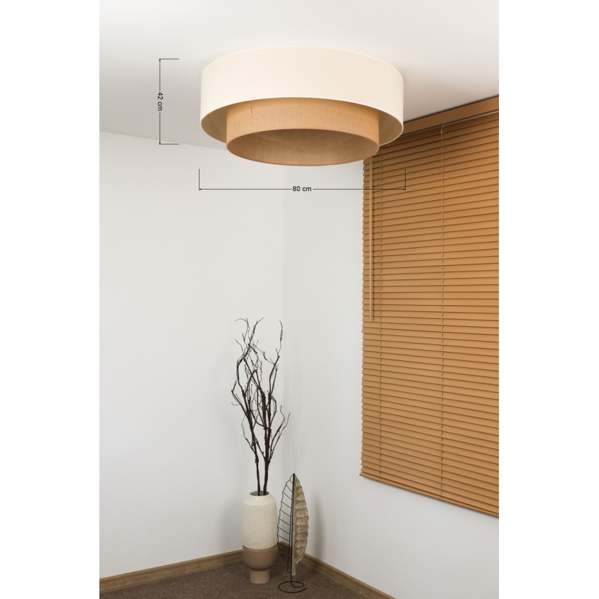 Brilagi - LED Ceiling Light BOHO STYLE 3xE27/15W/230V Ø 80 cm