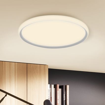Brilagi - LED Ceiling Light CARLOS, LED/24W/230V, Ø 40 cm, White