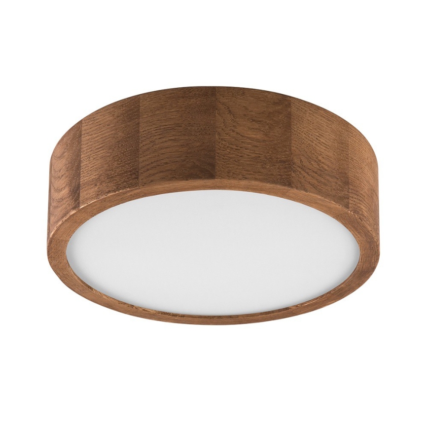 BRILAGI - LED Ceiling Light CARVALHO 1xE27/15W/230V, Oak/Cherry, Ø 27 cm