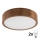 Brilagi - LED Ceiling light CARVALHO 2xE27/60W/230V oak cherry d. 37 cm