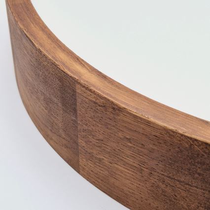 Brilagi - LED Ceiling light CARVALHO 3xE27/60W/230V oak cherry d. 47 cm