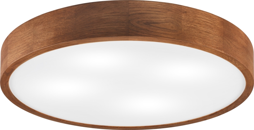 Brilagi - LED Ceiling Light CARVALHO 4xE27/60W/230V oak cherry Ø 57.5 cm