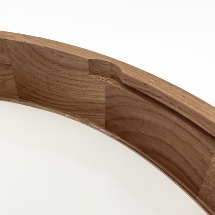 Brilagi - LED Ceiling Light CARVALHO 4xE27/60W/230V oak cherry Ø 57.5 cm