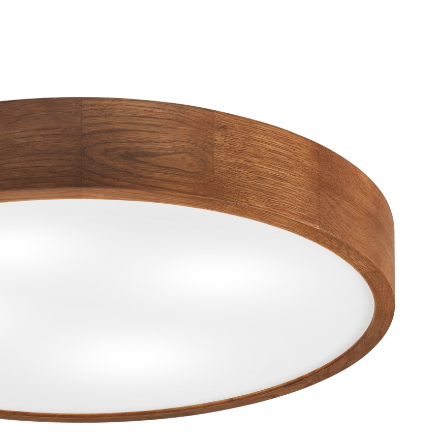 Brilagi - LED Ceiling Light CARVALHO 4xE27/60W/230V oak cherry Ø 57.5 cm