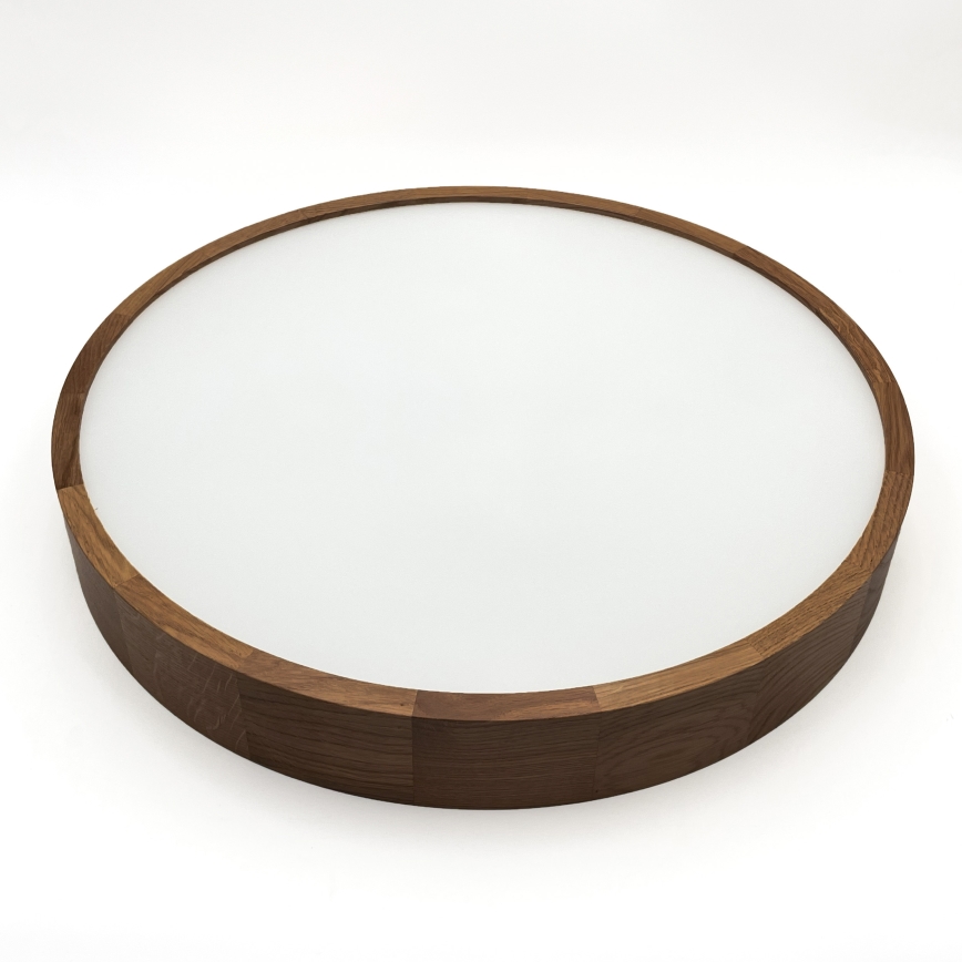 Brilagi - LED Ceiling Light CARVALHO 4xE27/60W/230V oak cherry Ø 57.5 cm