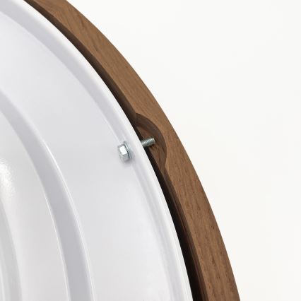 Brilagi - LED Ceiling Light CARVALHO 4xE27/60W/230V oak cherry Ø 57.5 cm