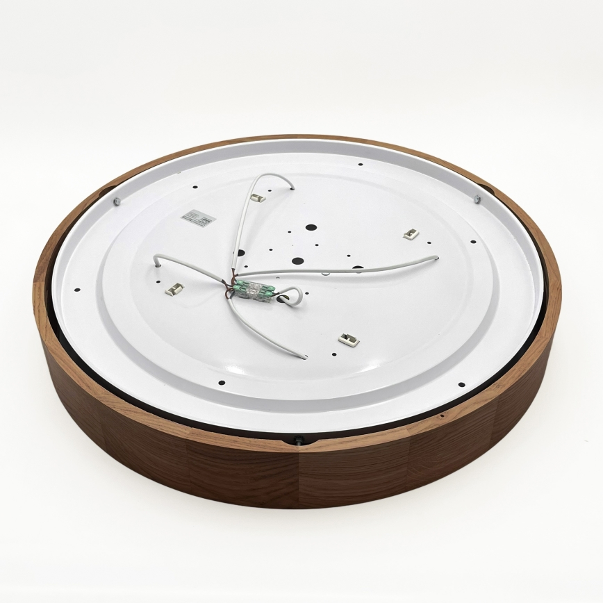 Brilagi - LED Ceiling Light CARVALHO 4xE27/60W/230V oak cherry Ø 57.5 cm