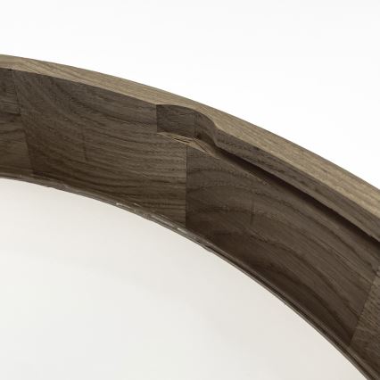 Brilagi - LED ceiling light CARVALHO 4xE27/60W/230V oak-walnut Ø 57.5 cm