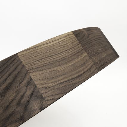 Brilagi - LED ceiling light CARVALHO 4xE27/60W/230V oak-walnut Ø 57.5 cm