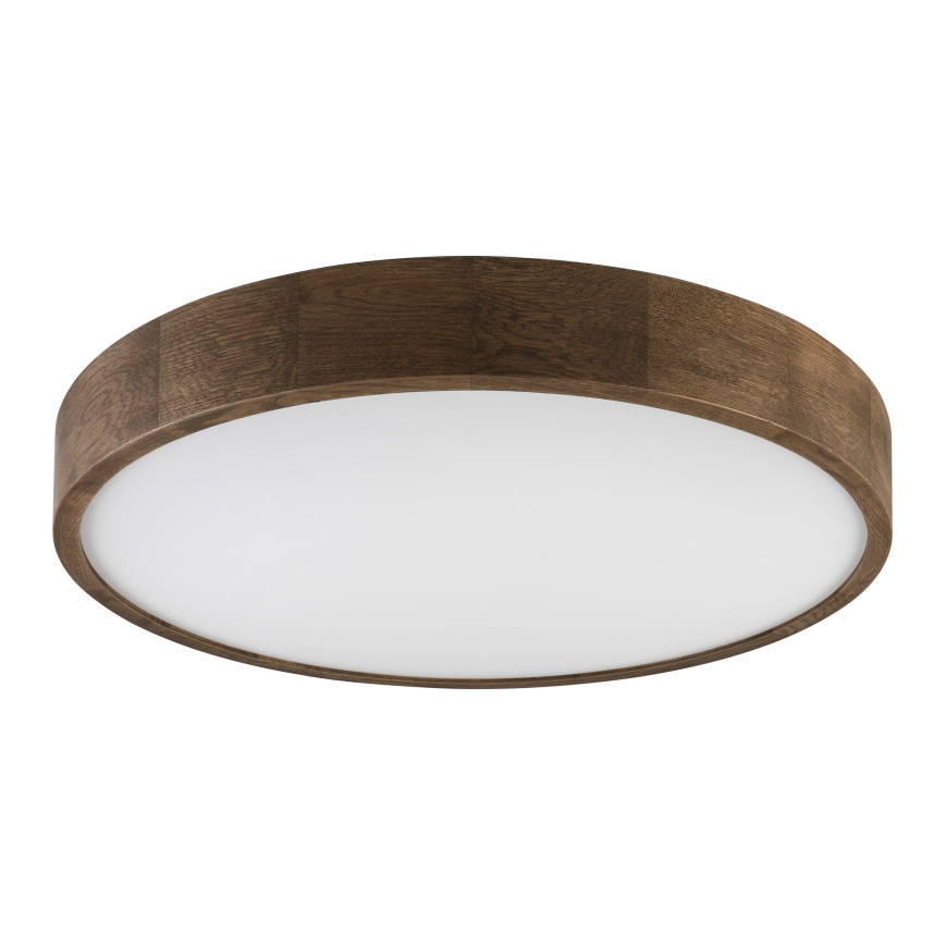 Brilagi - LED ceiling light CARVALHO 4xE27/60W/230V oak-walnut Ø 57.5 cm