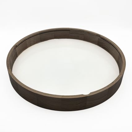 Brilagi - LED ceiling light CARVALHO 4xE27/60W/230V oak-walnut Ø 57.5 cm