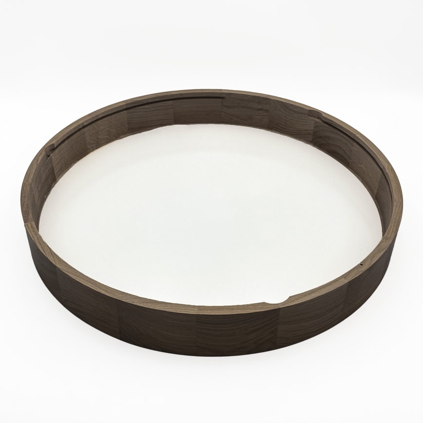 Brilagi - LED ceiling light CARVALHO 4xE27/60W/230V oak-walnut Ø 57.5 cm