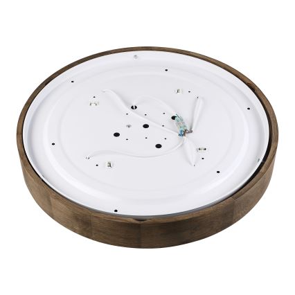 Brilagi - LED ceiling light CARVALHO 4xE27/60W/230V oak-walnut Ø 57.5 cm