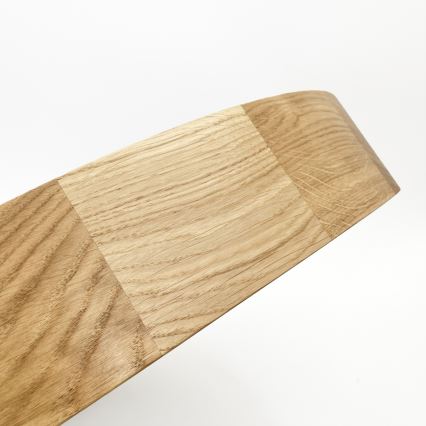 Brilagi - LED Ceiling Light CARVALHO 4xE27/60W/230V Oak Ø 57.5 cm