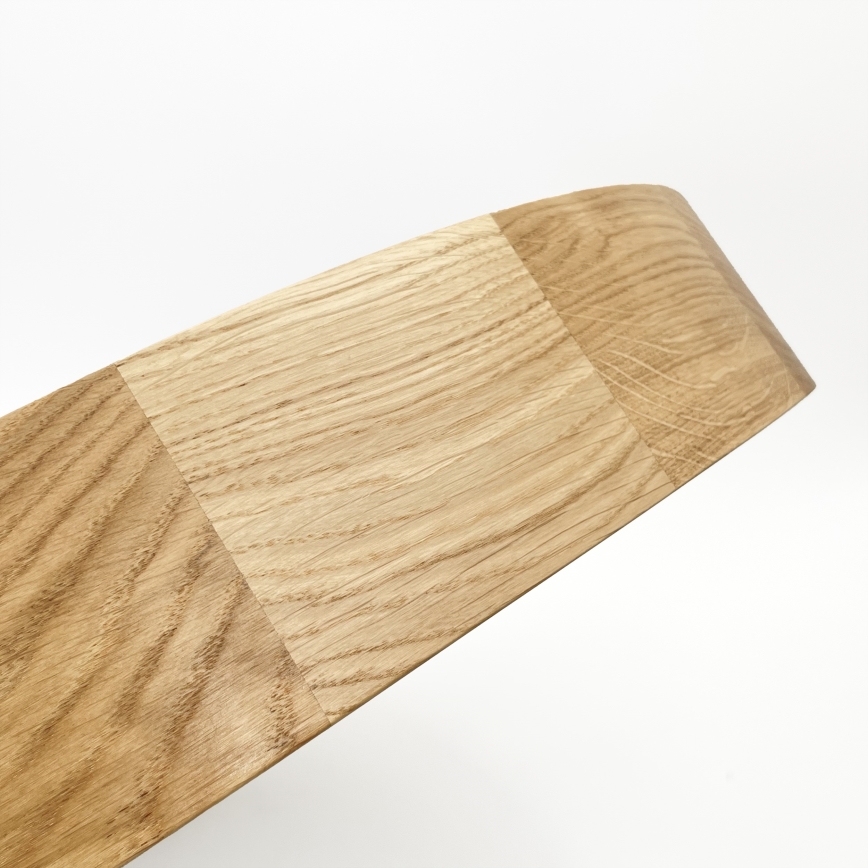 Brilagi - LED Ceiling Light CARVALHO 4xE27/60W/230V Oak Ø 57.5 cm