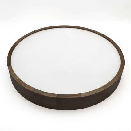 Brilagi - LED Ceiling Light CARVALHO 4xE27/60W/230V walnut ø 57.5 cm