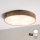Brilagi - LED Ceiling Light CARVALHO MODERN 4xE27/60W/230V Oak, Ø 57.5 cm