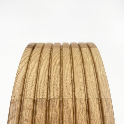 Brilagi - LED Ceiling Light CARVALHO MODERN 4xE27/60W/230V Oak, Ø 57.5 cm