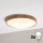 Brilagi - LED Ceiling Light CARVALHO MODERN SLIM 3xE27/60W/230V Ø 47.5 cm Oak
