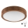 Brilagi - LED Ceiling light CARVALHO SLIM 1xE27/60W/230V oak cherry d. 27 cm