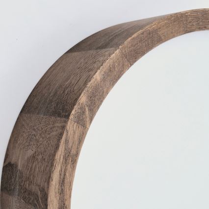 Brilagi - LED Ceiling light CARVALHO SLIM 1xE27/60W/230V oak walnut d. 27 cm