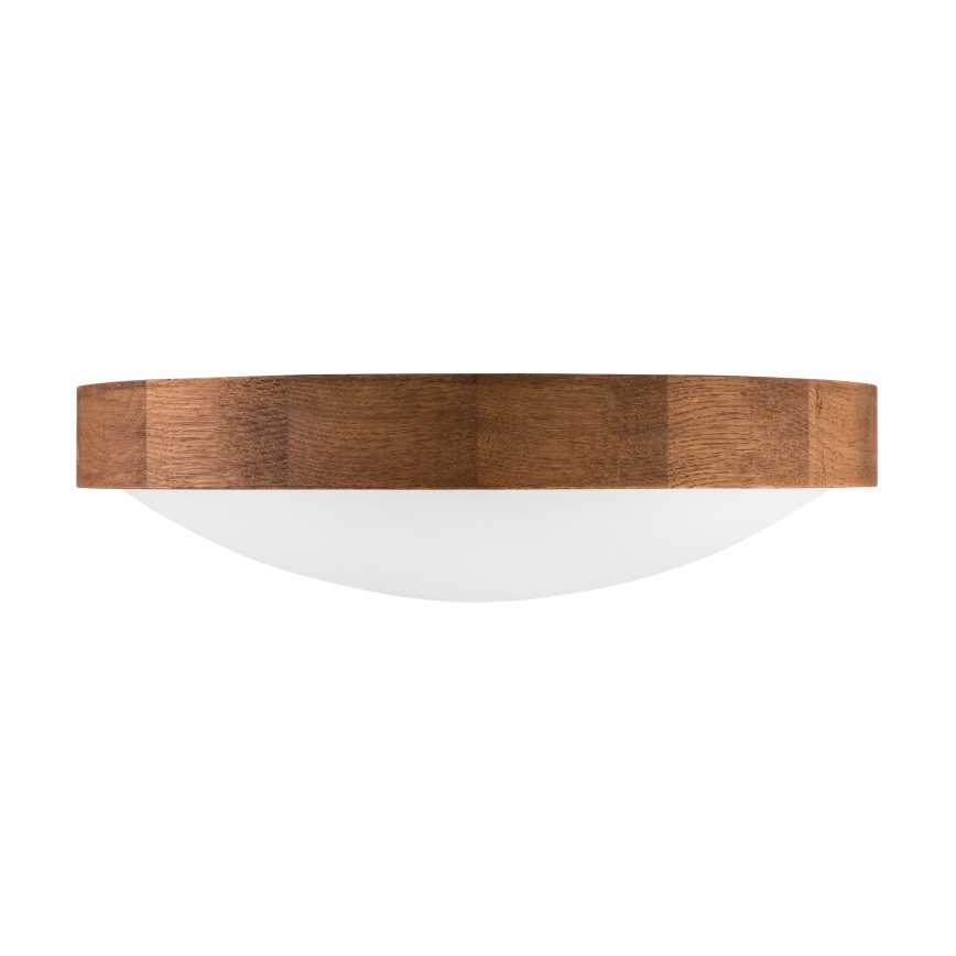 Brilagi - LED Ceiling light CARVALHO SLIM 2xE27/60W/230V oak cherry d. 37 cm
