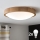 Brilagi - LED Ceiling light CARVALHO SLIM 2xE27/60W/230V oak d. 37 cm
