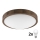 Brilagi - LED Ceiling light CARVALHO SLIM 2xE27/60W/230V oak walnut d. 37 cm