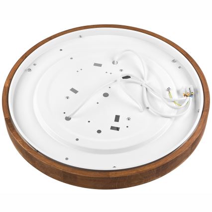 Brilagi - LED Ceiling light CARVALHO SLIM 3xE27/60W/230V oak cherry d. 47 cm