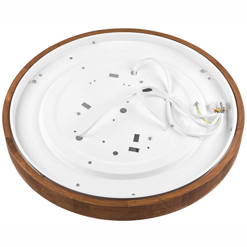 Brilagi - LED Ceiling light CARVALHO SLIM 3xE27/60W/230V oak cherry d. 47 cm