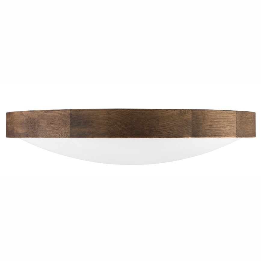 Brilagi - LED Ceiling light CARVALHO SLIM 3xE27/60W/230V oak walnut d. 47 cm