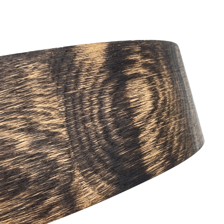 Brilagi - LED Ceiling Light CARVALHO SMOKEY LED/36W/230V Oak, Ø 37.5 cm